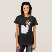 象の自閉症違うの娘の原因 Tシャツ (正面フル)