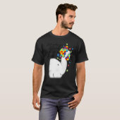 象の自閉症違うの娘の原因 Tシャツ (正面フル)