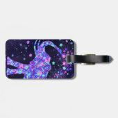 象の花ラゲッジタグ ラゲッジタグ (裏面横)