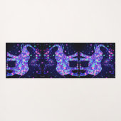 象の花 –  ヨガマット (裏面(横))