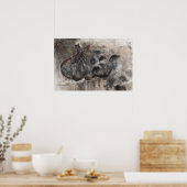 象の芸術 ポスター (キッチン)