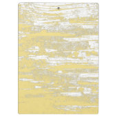 象の華美ターコイズを剥パーソナライズされたぎ クリップボード (裏面)