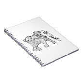 象の落書き ノートブック (右側)