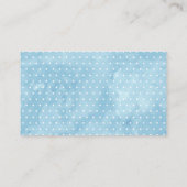 象の葉ベビーシャワーおむつラッフル エンクロージャーカード (裏面)