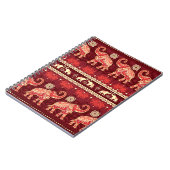 象の行進：シームレよくはしゃぐームパターン。 ノートブック (左側)