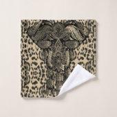 象の装飾用タオルセット バスタオルセット (ウォッシュタオル)