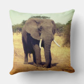 象の装飾的なアクセントの装飾用クッション クッション (裏面)