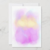 象の誕生日カード カード (裏面)