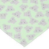 象の誕生日パーティー テーブルクロス (アングル)