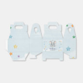 象の誕生日パーティー フェイバーボックス (折り畳みなし)