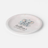 象の誕生日 ペーパープレート (アングル)