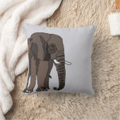 象の象 クッション (ブランケット)