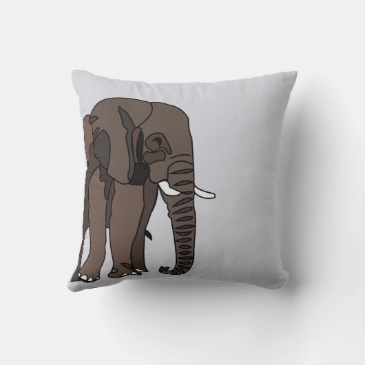 象の象 クッション (裏面)