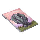 象の贈り物とアクセサリー ノートブック (右側)