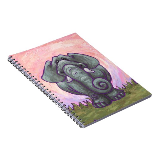 象の贈り物とアクセサリー ノートブック (右側)