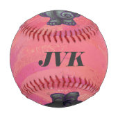 象の贈り物とアクセサリー 野球ボール (裏面)