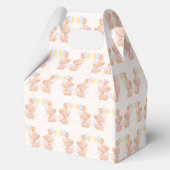 象の赤ちゃんシャワーお願いボックス フェイバーボックス (裏面)