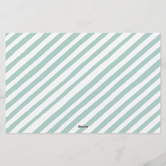 象の赤ちゃんシャワーアドバイスが文房具を願う 便箋 (裏面)