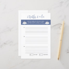 象の赤ちゃんシャワーゲーム二つの真理と嘘