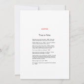 象の赤ちゃんシャワーゲーム5x7サイズに応答 招待状 (裏面)