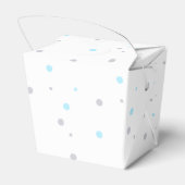 象の赤ちゃんシャワー少年かわいい愛用箱 フェイバーボックス (裏面サイド)