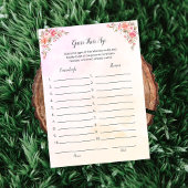 象の赤ちゃんシャワー彼らの年齢ゲームカードを推測 招待状