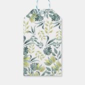 象の赤ちゃんシャワー ギフトタグ (裏面)