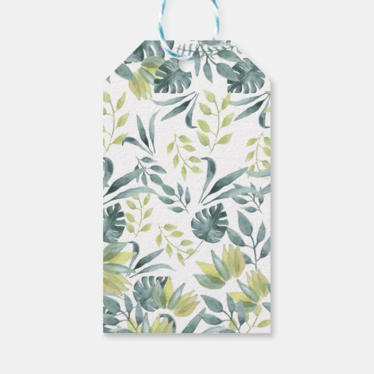 象の赤ちゃんシャワー ギフトタグ (裏面)