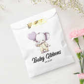 象の赤ちゃんシャワー フェイバーバッグ (封をした状態)