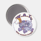 象の野球選手 マグネット (正面/裏面)