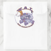 象の野球選手 ラウンドシール (バッグ)