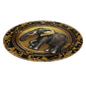 象の金ゴールド装飾枠 カッティングボード (角)