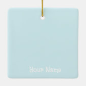 象の隠れ家 セラミックオーナメント (裏面)