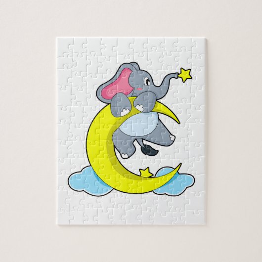 象の雲 ジグソーパズル (縦)