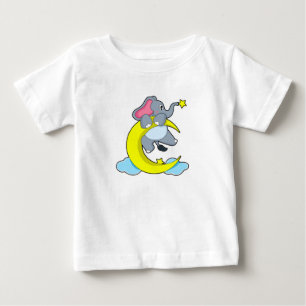 象の雲 ベビーTシャツ