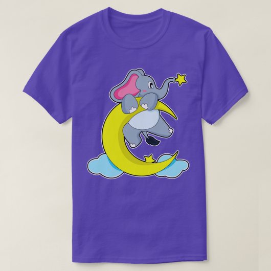 象の雲 Tシャツ (デザイン正面)