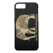 象の電話箱を救って下さい Case-Mate iPhoneケース (裏面)