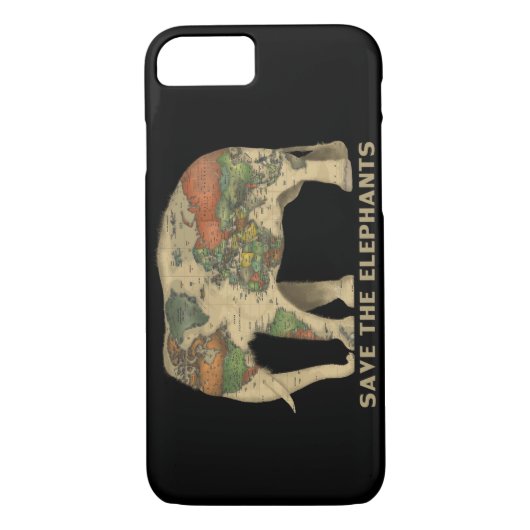 象の電話箱を救って下さい Case-Mate iPhoneケース (裏面)
