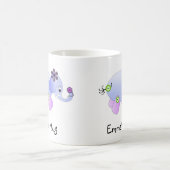 象の青 コーヒーマグカップ (中央)