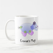 象の青 コーヒーマグカップ (左)