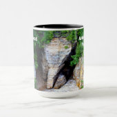 象の頭のロックマグカップ マグカップ (中央)