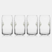 象の頭オリーブの緑をパーソナライズ ガラス缶 (右)