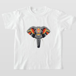 象の頭部 Tシャツ