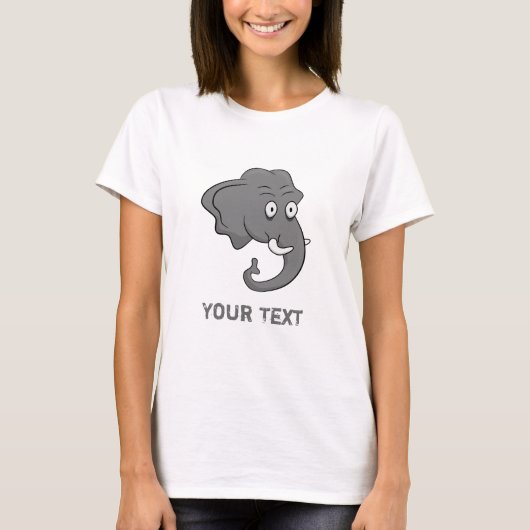 象の頭Tシャツ Tシャツ (正面)