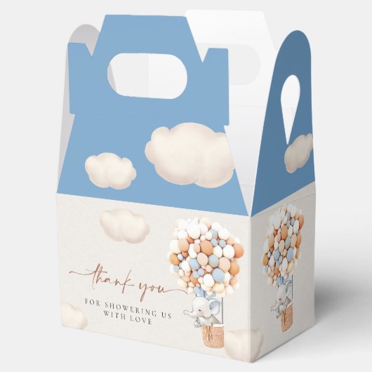 象の風船の好意ボックス フェイバーボックス (オープン)