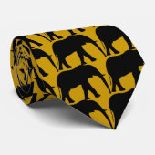 象のSafriのタイ ネクタイ (ロール)