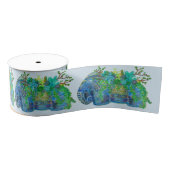 象のSucculent グログランリボン (リール)