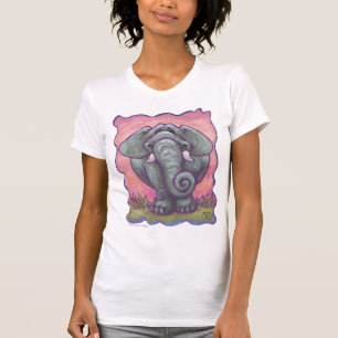 象のTシャツ Tシャツ