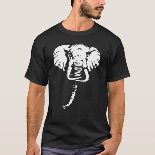 象のTシャツ Tシャツ (正面)
