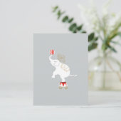 象はがき ポストカード (スタンド正面)